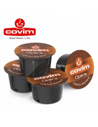 100 Capsule Orocrema Compatibili Lavazza Blue - Covim