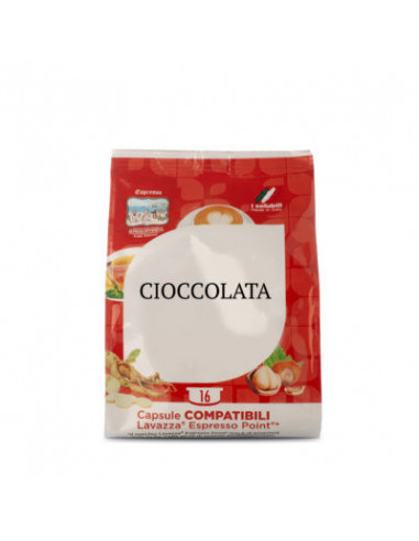 128 Capsule Cioccolata Compatibili Lavazza Espresso Point - Toda