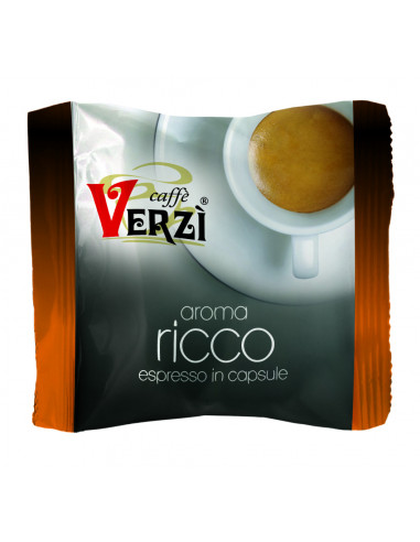 100 Capsule Miscela Ricco Compatibili Fior Fiore Coop e Lui L' Espresso - Verzì (SCAD:1/25)