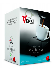 VERZI CAFFE : 100 CAPSULE CAFFE' MISCELA INTENSO COMPATIBILE DOMO