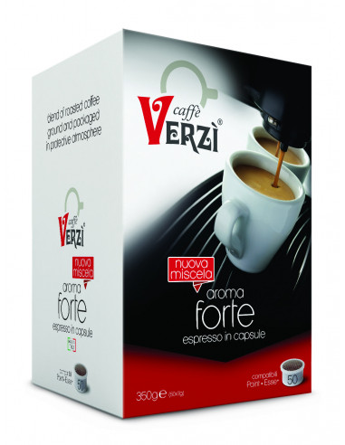 50 Capsule Miscela Forte Compatibili Lavazza Espresso Point - Verzì (SCAD:4/25)