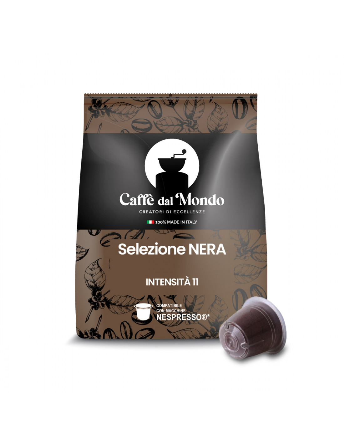 Bevanda al cioccolato Bianco in capsule compatibili Nespresso® al