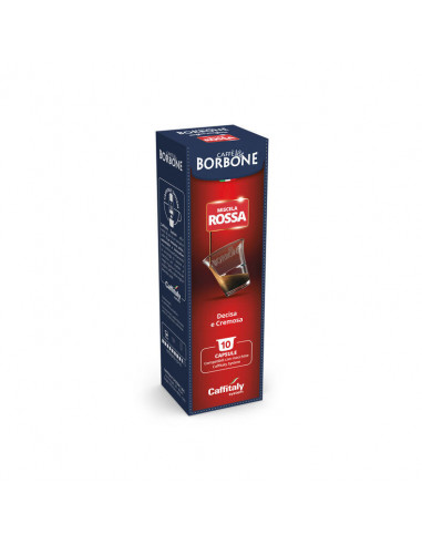 48 capsule compatibili Caffitaly miscela Rossa - Borbone