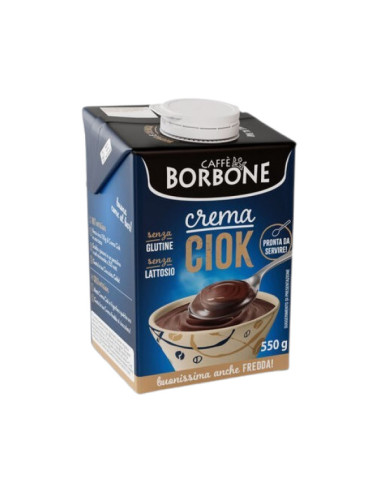 Crema al Cioccolato Borbone - 10 Brick da 550 gr