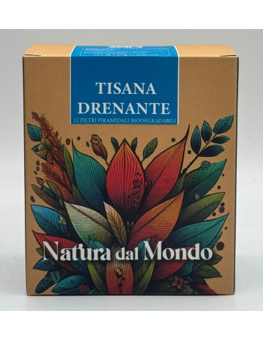 Filtri Piramidali seta TISANA DRENANTE 2,5 gr - 12 pz